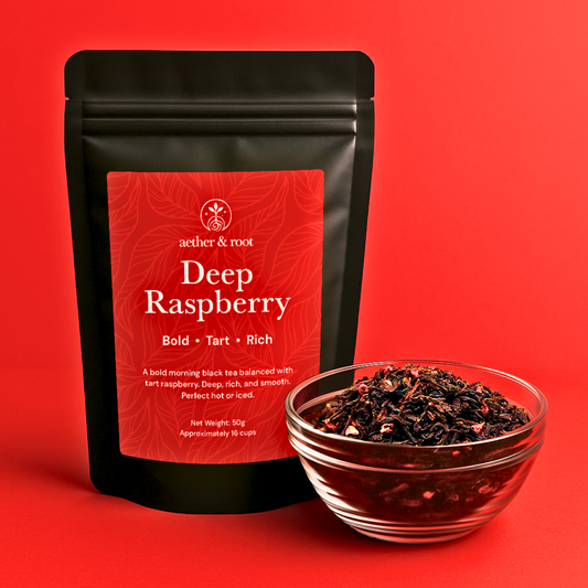 Deep Raspberry - Black Tea Blend